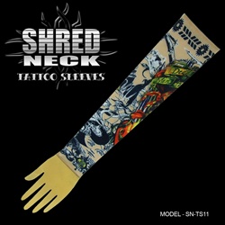 Shredneck Tattoo Sleeve - Model SN-TS11