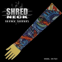 Shredneck Tattoo Sleeve - Model SN-TS21