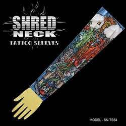 Shredneck Tattoo Sleeve - Model SN-TS54