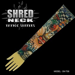 Shredneck Tattoo Sleeve - Model SN-TS8