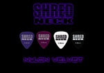 Shredneck "NYLON VELVET" Guitar Picks - 12 Picks Per Package - Assorted Colors